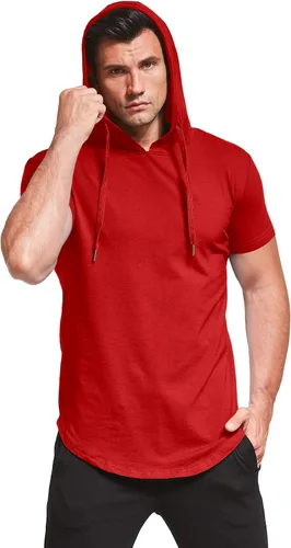 Miniatura 6 de AIYINO S-5X - Sudadera deportiva de manga larga con capucha para hombre