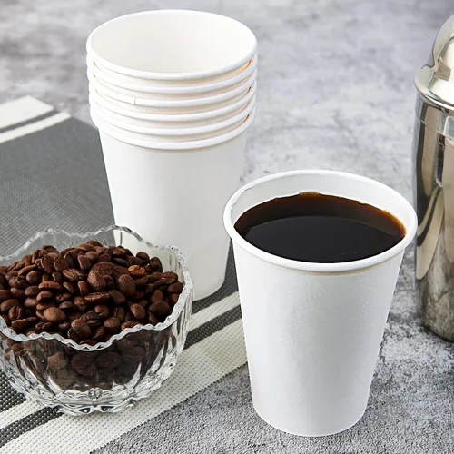 Miniatura 2 de Turbo Bee Tazas de papel desechables de 12 onzas, paquete de 270 tazas de café de papel, tazas desechables para bebidas calientes 270pack-12oz