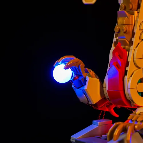 Miniatura 6 de VONADO Kit de luz LED compatible con LEGO 80112 Auspicious Dragon para adultos (solo luces, modelo no incluido)