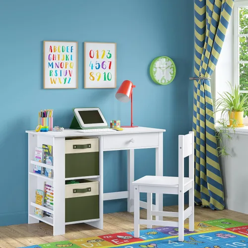 Miniatura 2 de Contenedores de almacenamiento para niños RiverRidge - Organizador de almacenamiento de 10.5 pulgadas cúbicas con asas – Organizadores de armario