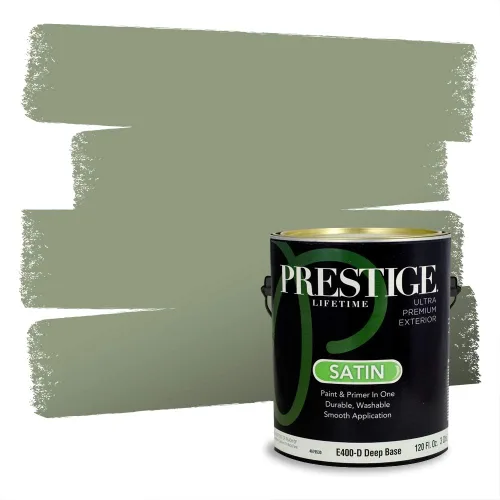 Miniatura 563 de Prestige Paints - pintura de exterior y pintura de imprimación en una, E100-T-6006-10AVP