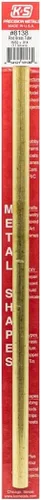 Miniatura 23 de K & S PRECISION METALS 8126 3PK3/32 x 12 BRS RND Tubo, paquete de 3, latón