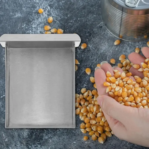 Miniatura 6 de Bandeja de aceite de repuesto para máquinas comerciales de palomitas de maíz, bandeja de acero inoxidable, fácil instalación y mantenimiento
