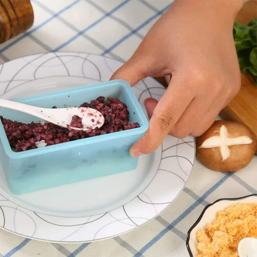 Miniatura 3 de AYCCNH Prensa antiadherente para hacer musubi, kit de fabricación de sushi sin BPA, molde para onigiri, prensa de almuerzo no tóxica, molde hawaiano
