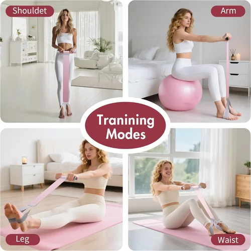 Miniatura 3 de Resistance Bands for Women Men - Non-Slip Exercise Bands for Glutes, Legs, Arms & Full Body Workout, Home Gym Strength Training, Physical Therapy