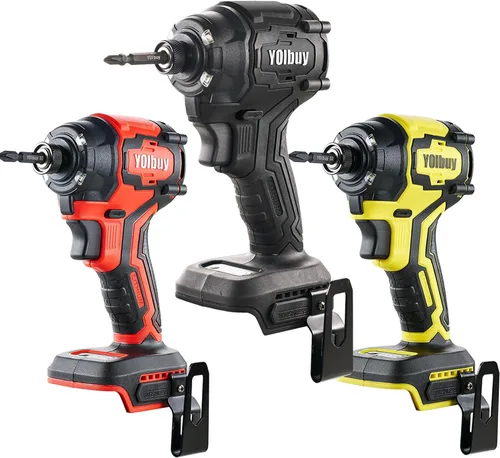 Miniatura 9 de YOIbuy Destornillador de Impacto Inalámbrico de 1/4 de Pulgada, Taladro de Impacto Compacto y Ligero, Compatible con Baterías Dewalt de 20V, Rojo