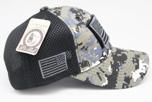 Miniatura 4 de Pit Bull US Patch ajustable Plain Trucker gorra de béisbol sombreros (multicolores)