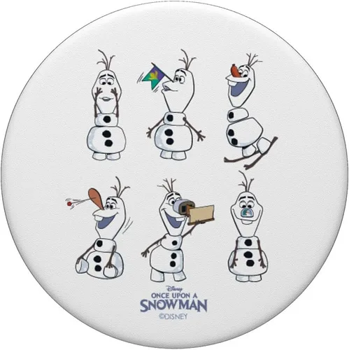 Miniatura 3 de Disney Once Upon a Snowman Expressions of Olaf PopSockets Agarre y soporte para teléfonos y tabletas
