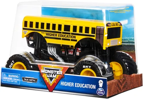 Miniatura 4 de Monster Jam, Camión Monstruo Oficial Higher Education, Vehículo de Fundición a Presión, Escala 1:24