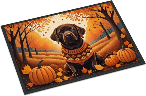 Miniatura 82 de Caroline's Treasures DAC1041MAT - Tapete de algodón de Tulear para puerta delantera, 18 x 27 pulgadas, para interiores y exteriores, para entrada