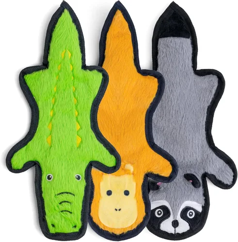 Miniatura 13 de SHARLOVY Juguetes chirriantes para perros pequeños, juguete de peluche para cachorros, lindo juguete masticable para cachorros para la dentición