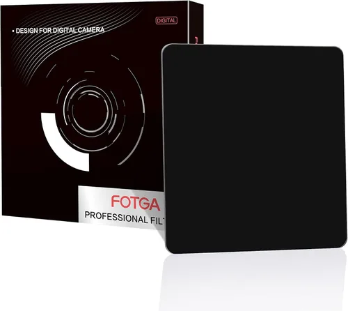 Miniatura 7 de Filtro cuadrado de 3.937 x 3.937 in, ND8 (0.9) Densidad neutra de vidrio óptico de 3 paradas, se adapta al soporte de filtro de caja mate Cokin Z