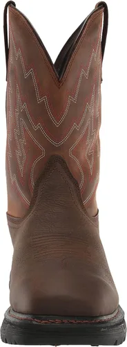 Miniatura 2 de ARIAT BMVY9 - Botas de trabajo impermeables para hombre, color marrón oscuro/marrón envejecido, 10.5 de ancho Marrón Oscuro/Marrón Desgastado