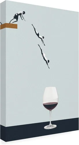 Miniatura 4 de Trademark Fine Art Lienzo decorativo para pared, arte de pared con texto en inglés "Your Best Friends Forget You Get Old", arte de pared para sala