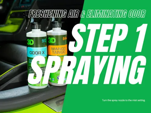 Miniatura 3 de Ambientador 3D con aroma nuevo para auto – Botella de spray de 16oz – Fórmula duradera, no tóxica y a base de agua con aceites orgánicos – Seguro