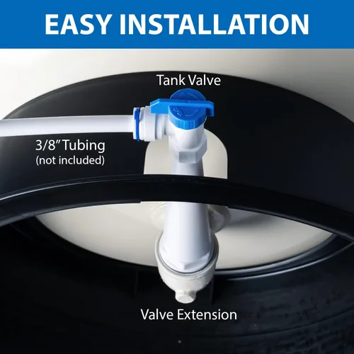 Miniatura 6 de iSpring Tanque prepresurizado T20M de 20 galones para sistemas de ósmosis inversa (RO) con 14 galones de capacidad de almacenamiento de agua
