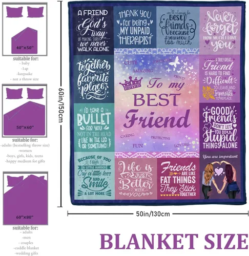 Miniatura 5 de Regalos para mejor amiga y mujer, regalos de cumpleaños para mejores amigas, mejores amigas, hermanas del alma, ideas de regalo de graduación