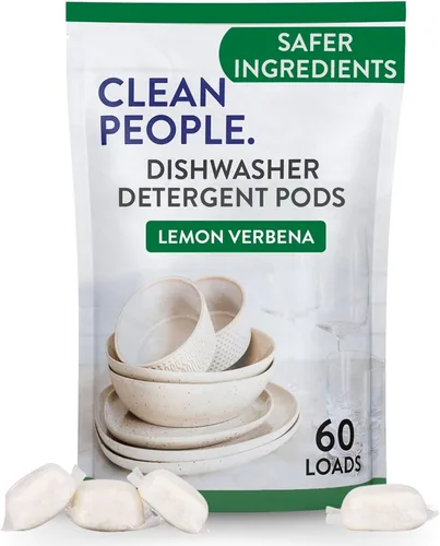 Miniatura 10 de The Clean People Cápsulas para lavavajillas – Corta la grasa y enjuaga con brillo reluciente – Sin residuos – Cápsulas para lavavajillas sin