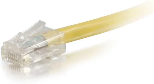 Miniatura 135 de C2G 24494 Cable cruzado Cat5e - Cable de conexión de red sin blindaje sin arranque, naranja (3 pies, 3.0 ft)