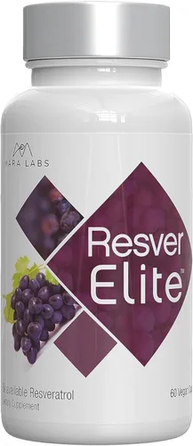 Miniatura 8 de Mara Labs ResverElite Resveratrol biodisponible Vegano, sin rellenos y sin OMG 30 cápsulas veganas