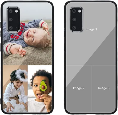 Miniatura 412 de Funda de teléfono personalizada para Samsung Galaxy S22+ / S22 Plus 5G, funda de TPU suave de vidrio templado antiarañazos personalizada con foto