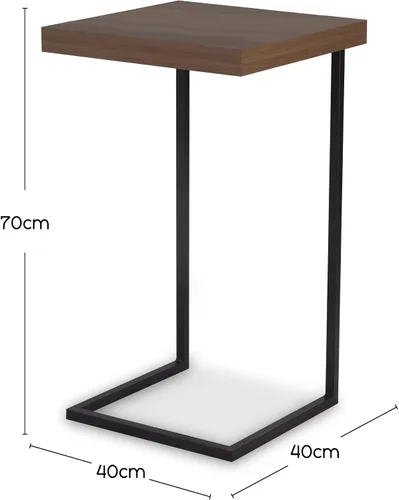 Miniatura 3 de Mesa auxiliar C (marrón)