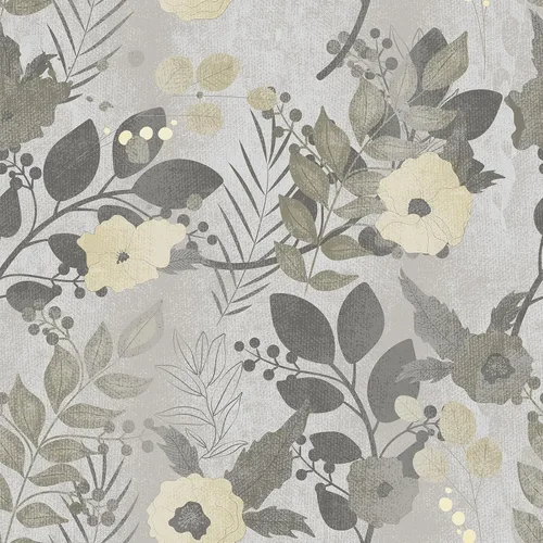 Miniatura 9 de Booming Peony - Papel tapiz floral de peonía para despegar y pegar - Papel tapiz autoadhesivo removible de hojas azul/blanco - Mural decorativo
