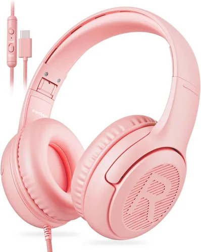 Miniatura 17 de awatrue Auriculares para Niños para Escuela Niños Pequeños con Cable con Micrófono Enchufable a Granel Auriculares para Niños Niñas de 3+ Años Verde