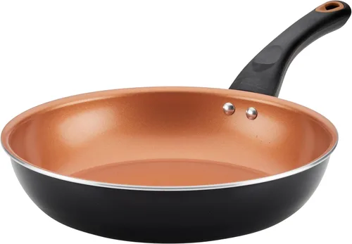 Miniatura 18 de Farberware Glide Ceramic Sartén Antiadherente / Sartén para Saltear / Sartén para Freír con Tapa y Mango Auxiliar - 4 Cuartos, Negro
