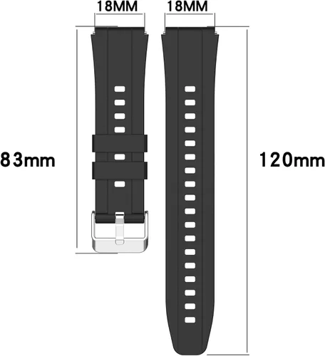 Miniatura 3 de Paquete de 10 correas compatibles con Huawei Watch GT 4 Smartwatch, correa deportiva de repuesto de silicona suave impermeable para Huawei Watch GT