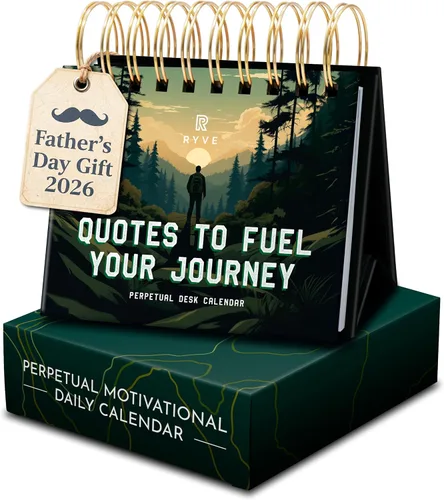 Miniatura 13 de RYVE Calendario Motivacional - Calendario de Hojas Diarias con Frases Inspiradoras - Regalos Motivacionales y Regalos Inspiradores para Mujeres