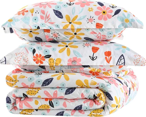 Miniatura 33 de Juego de colcha Yibeizi para avión para niños, tamaño individual, ropa de cama estampada en camuflaje verde para niños con funda de almohada, juego