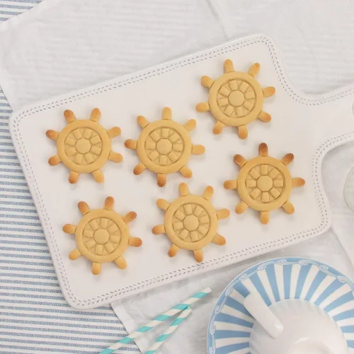 Miniatura 5 de Cortador de galletas Ship's Wheel, 1 pieza - Bakerlogy