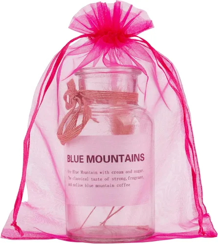 Miniatura 16 de YunKo - 50 bolsas de organza con cordón de 6 x 9 pulgadas, bolsas de malla para joyas, regalos, bolsas de protección para frutas, bolsa de regalo