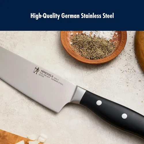 Miniatura 3 de HENCKELS x Emeril Lagasse La Colección Nola Cuchillo de Chef Alemán de 8 Pulgadas, Afílado, Producido en Fábrica Propia Alemana con Acero de Fórmula