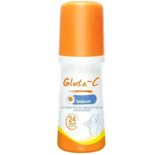 Gluta-C Desodorante Roll On Hidratación Nutritiva Suave Revitalizante Textura Flexible Brillo Saludable Cuidado de la Piel Equilibrado Suave