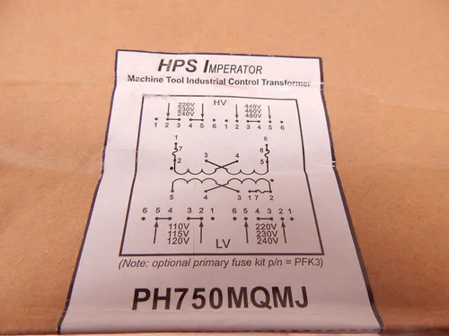 Miniatura 7 de Hammond Power Solutions, PH750MQMJ, TRANSFORMADOR DE CONTROL