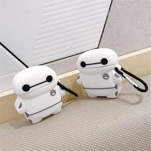 Miniatura 5 de Funda de dibujos animados para AirPod 2ª y 1ª, diseño bonito y divertido a la moda para niños, adolescentes, niñas, hombres, niñas, niños