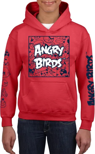 Miniatura 2 de Angry Birds Sudadera oficial de Comic Fill Box con capucha para niños, niñas, unisex