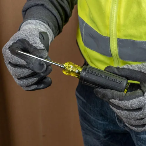 Miniatura 5 de Klein Tools Punzón de rascar 650 con mango de 3-12 pulgadas y agarre de cojín, fabricado en Estados Unidos