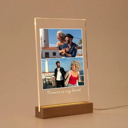 Miniatura 16 de MOIFAITYA - Placa de collage de fotos personalizada, marcos de fotos personalizados, regalos de fotos para el día de San Valentín, boda, él, pareja