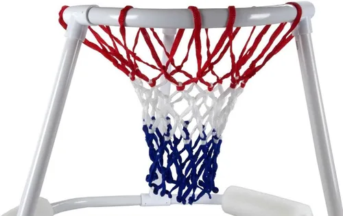 Miniatura 3 de Swimline 9162 Super Hoops flotando Juego de baloncesto, Paquete de 1 Juego de baloncesto flotante (tubo de resina)