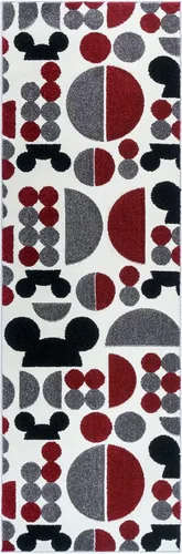 Miniatura 9 de Gertmenian Disney - Alfombra texturizada de Mickey Mouse, perfecta para sala de estar, comedor, sala de juegos, área de estudio, 8 x 10 pulgadas
