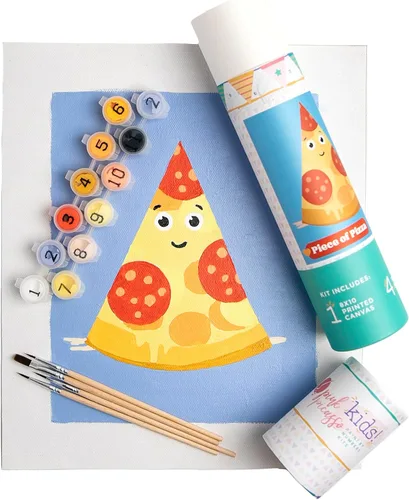 Miniatura 19 de Pink Picasso Kits de pintura por números para niños de 8 a 12 años Kit de manualidades para niños principiantes de bricolaje, pintura acrílica