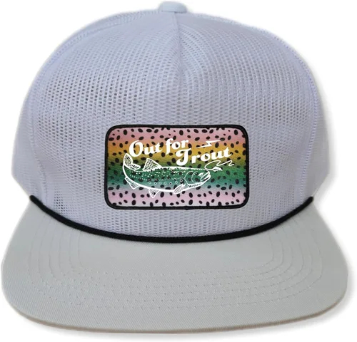 Miniatura 70 de ThatsRad Out for Trout Corduroy Snapback Sombrero Gorra Pesca con Mosca Pescador