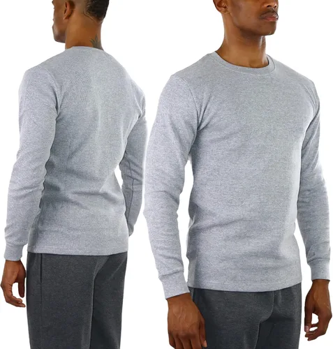 Miniatura 2 de ToBeInStyle - Camiseta térmica de manga larga, pesada o de peso medio, para hombre