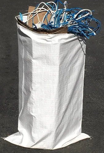 Sandbaggy Sacos de arena grandes - Tamaño: 25 "x 40" - Bolsas gruesas para contratistas resistentes, bolsas de basura resistentes, bolsa de basura,