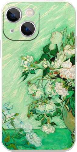 Miniatura 13 de Funda para iPhone 14 Plus, Classic Art Monet Painting Retro Landscape Phone Case para mujeres y hombres, cubierta protectora delgada de TPU flexible