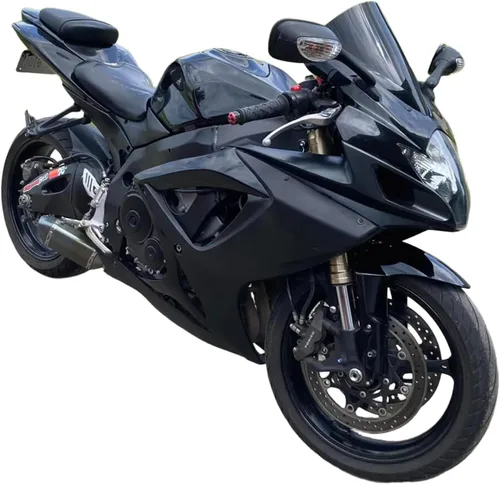 Miniatura 5 de Kit de carenados de motocicleta negro brillante para 2006 2007 Suzuki GSXR 600 750 ABS Carrocería de plástico conjunto de carenados