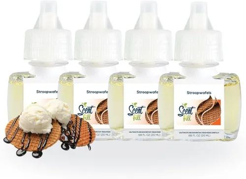 Miniatura 31 de Scent Fill Ambientador enchufable de sidra de manzana, 4 recambios de aceite perfumado
